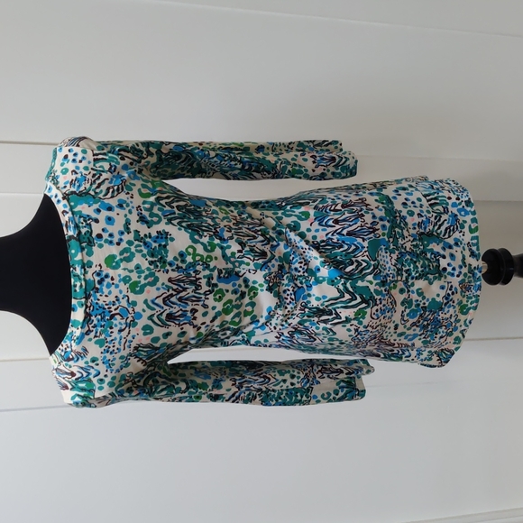 Lilly Pulitzer Safari Print Tunic Size Small - Picture 5 of 6